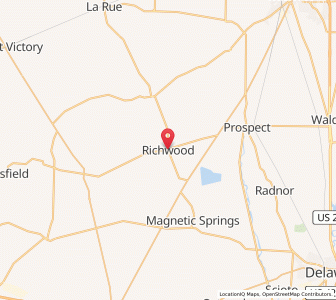 Map of Richwood, Ohio