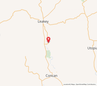 Map of Rio Frio, Texas