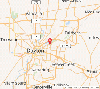 Map of Riverside, Ohio