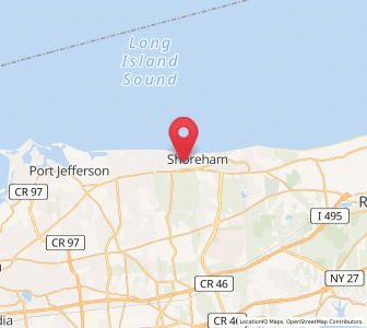 Map of Rocky Point, New York