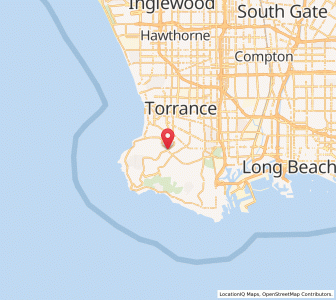 Map of Rolling Hills Estates, California