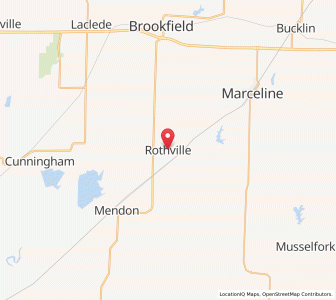Map of Rothville, Missouri