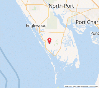 Map of Rotonda West, Florida