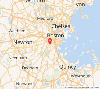 Map of Roxbury, Maine