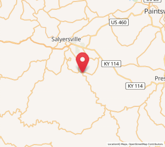 Map of Royalton, Kentucky