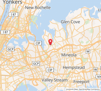 Map of Russell Gardens, New York