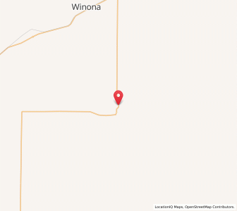 Map of Russell Springs, Kansas