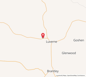 Map of Rutledge, Alabama