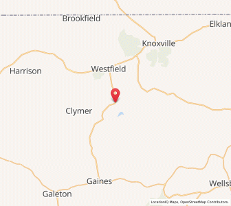 Map of Sabinsville, Pennsylvania