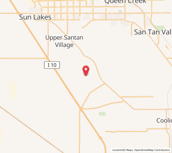Map of Sacaton, Arizona