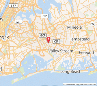 Map of Saint Albans, New York