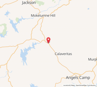 Map of San Andreas, California