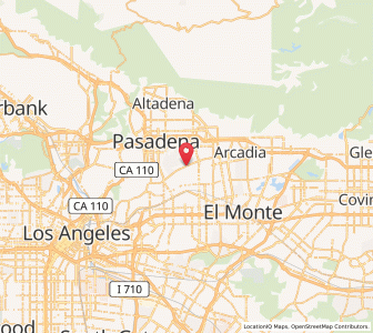 Map of San Marino, California