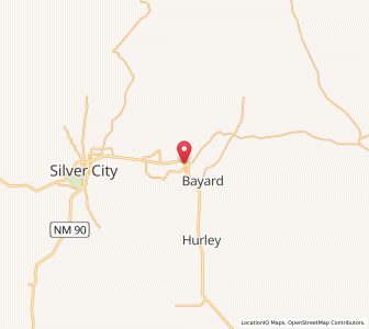 Map of Santa Clara, New Mexico