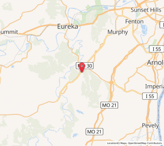 Map of Scotsdale, Missouri