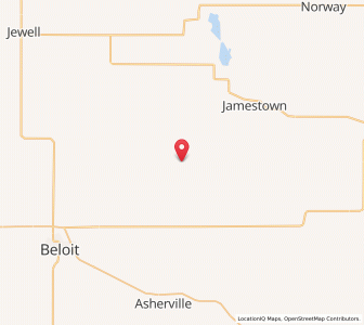 Map of Scottsville, Kansas