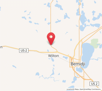 Map of Scribner, Minnesota