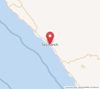 Map of Sea Ranch, California