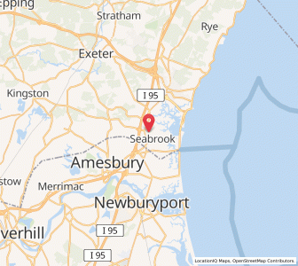 Map of Seabrook, New Hampshire