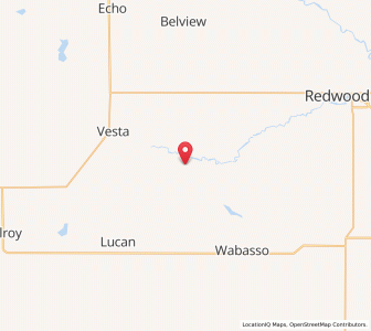 Map of Seaforth, Minnesota