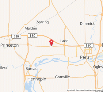 Map of Seatonville, Illinois