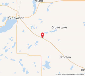 Map of Sedan, Minnesota