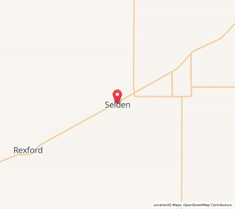 Map of Selden, Kansas