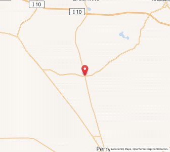 Map of Shady Grove, Florida