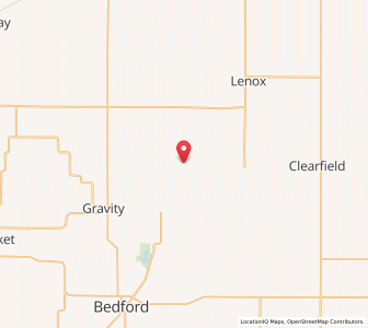 Map of Sharpsburg, Iowa