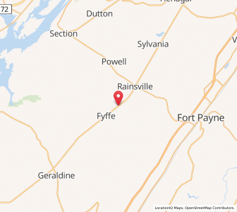 Map of Shiloh, Alabama