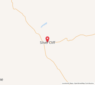 Map of Silver Cliff, Colorado