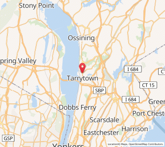 Map of Sleepy Hollow, New York