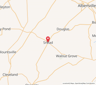 Map of Snead, Alabama