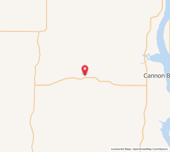 Map of Solen, North Dakota