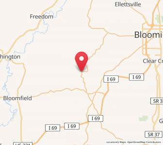 Map of Solsberry, Indiana