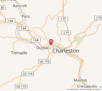 Map of South Charleston, West Virginia