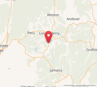 Map of South Londonderry, Vermont