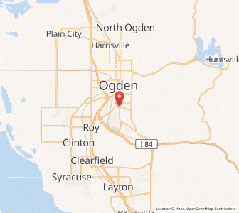 Map of South Ogden, Utah