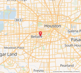 Map of Southside Place, Texas