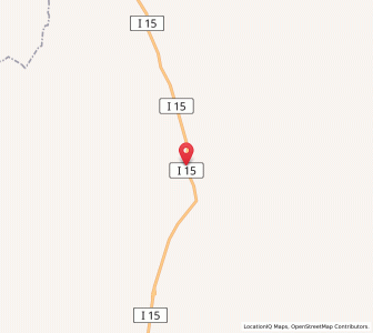 Map of Spencer, Idaho