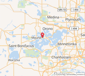 Map of Spring Park, Minnesota