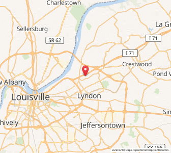 Map of Spring Valley, Kentucky