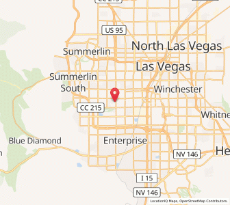 Map of Spring Valley, Nevada