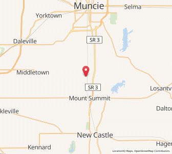 Map of Springport, Indiana