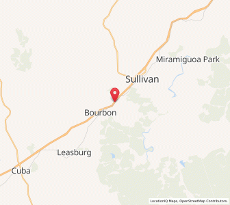 Map of St. Cloud, Missouri