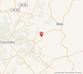 Map of St. Elizabeth, Missouri