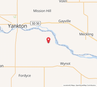 Map of St. Helena, Nebraska