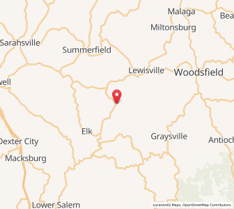 Map of Stafford, Ohio