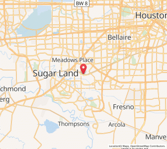 Map of Stafford, Texas