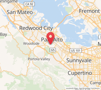 Map of Stanford, California